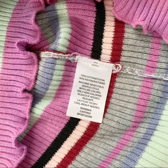 Pink  Striped Sweater! - Picture 8 of 9